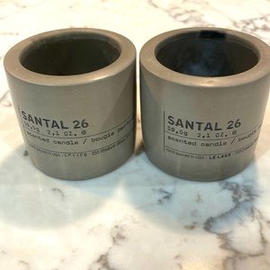Empty Le Labo Candle jars